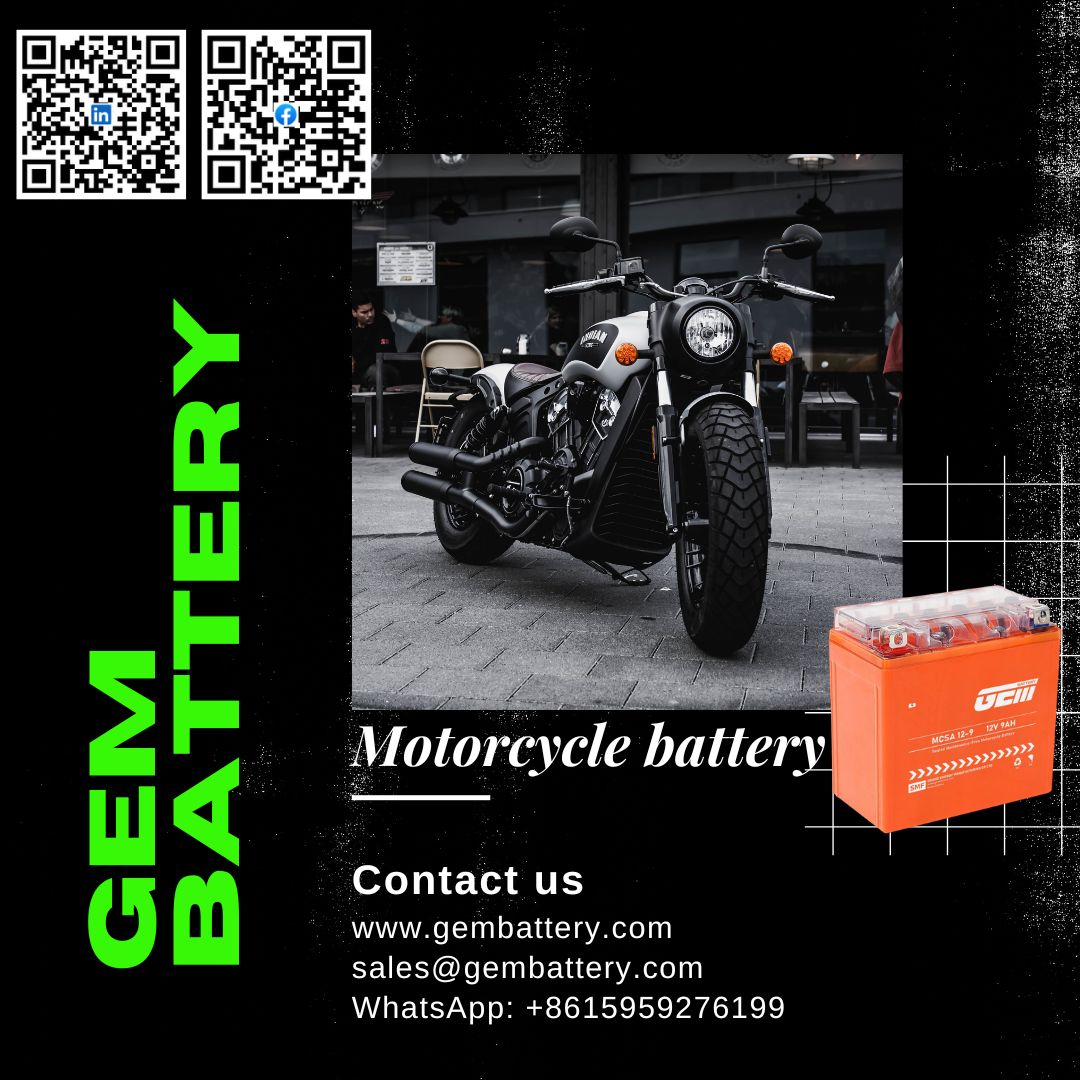 baterías de motocicleta