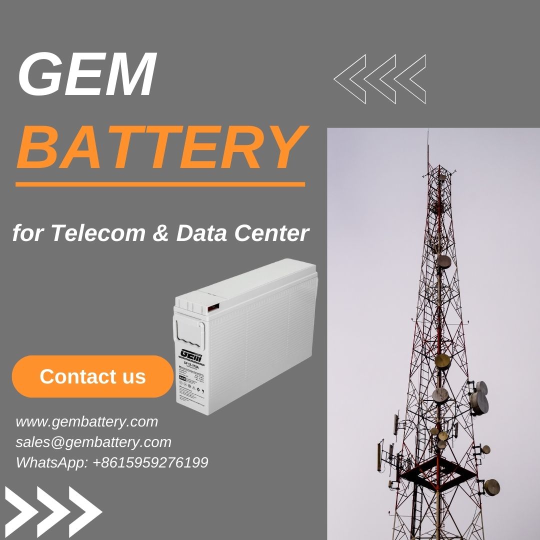 Baterías para centros de datos y telecomunicaciones
