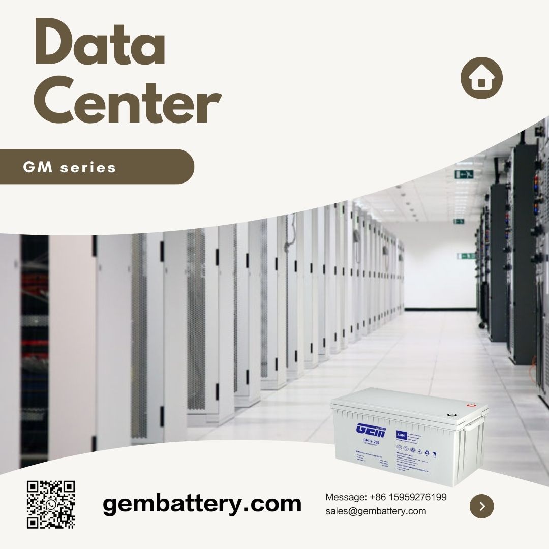 batería del centro de datos