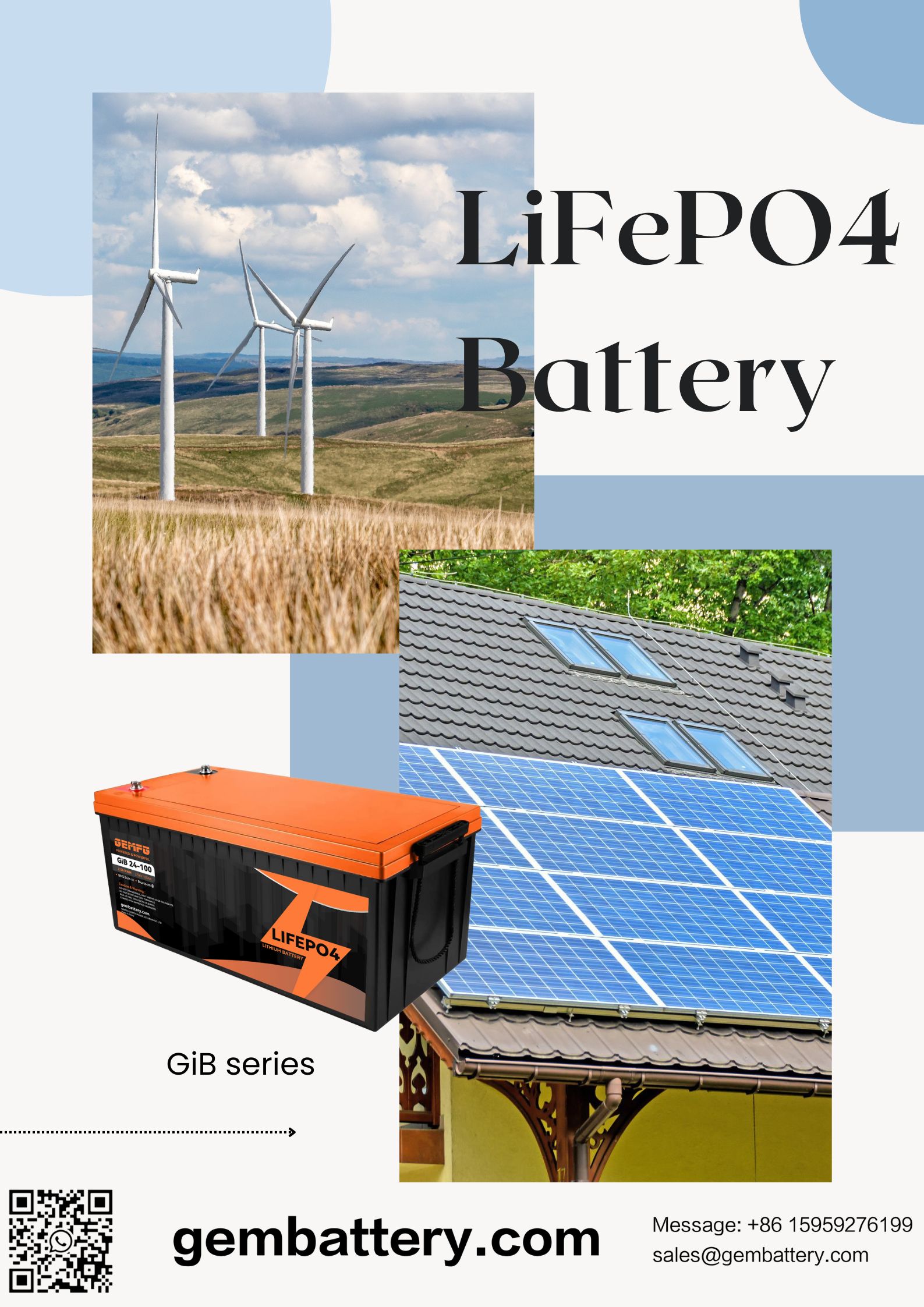 Fabricante de baterías LiFePO4