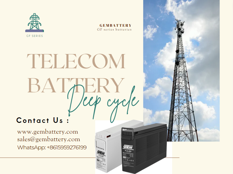batería de telecomunicaciones