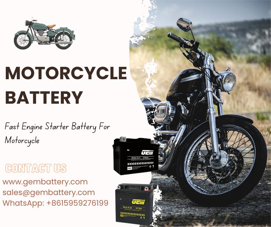 Innovación en baterías de motocicletas