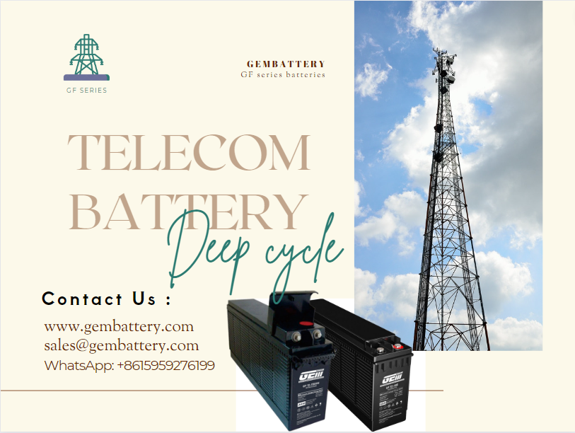 batería de telecomunicaciones