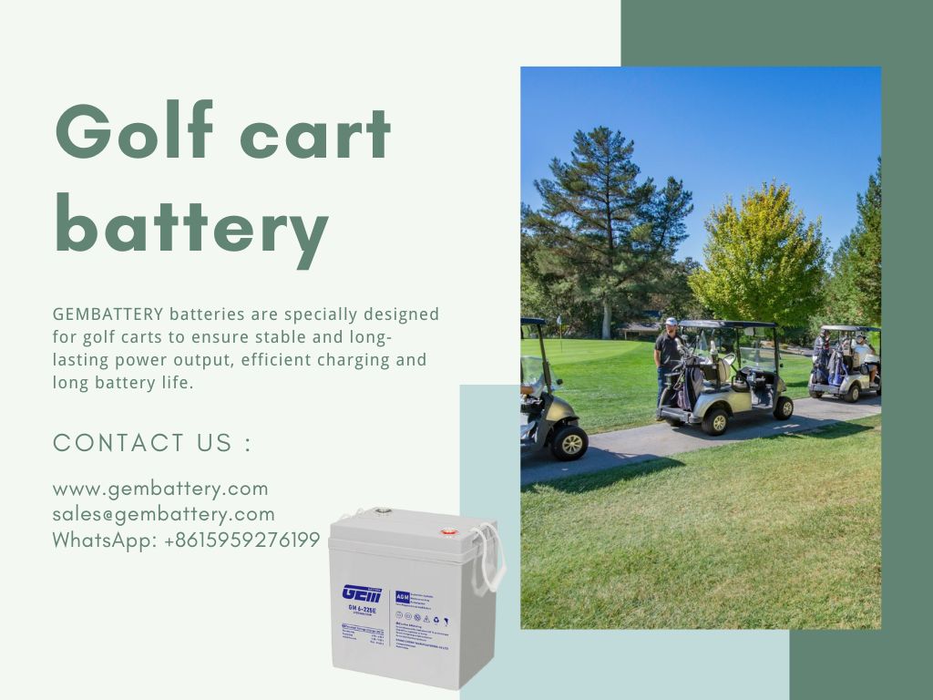 bateria para carrito de golf