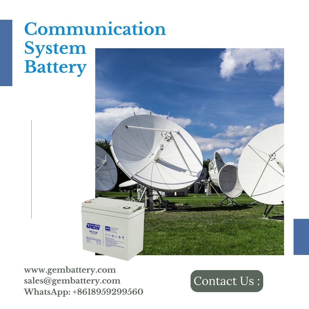 communication system battery