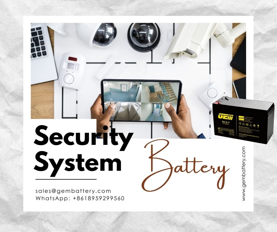 home security system battery