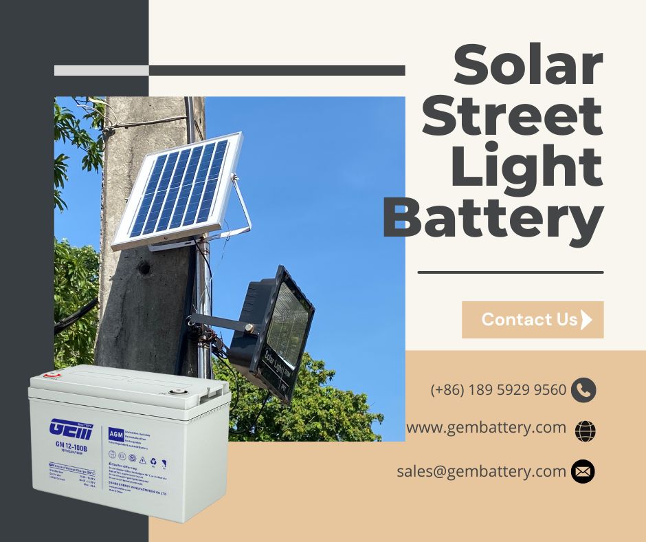 solar street light battery