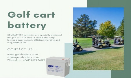 
     Batería para carrito de golf GEMBATTERY: excelente rendimiento, estable y confiable
    