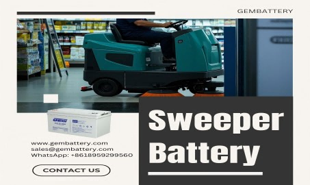 Batería para barredora con asiento GEMBATTERY: el núcleo de la potencia en el sector de la limpieza
