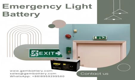 Batería de luz de emergencia GEMBATTERY serie GS: protección fiable en la oscuridad