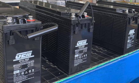 Batería de gel de terminal frontal de larga duración GF12-105G (12V105AH)