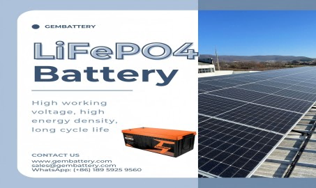 Batería GEMBATTERY Lifepo4: Abriendo un nuevo mundo energético