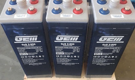 Exportación de la batería GEMBATTERY OPzS 2V800Ah