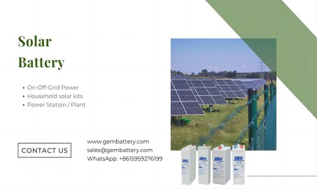 La serie de células solares GEMBATTERY le ayuda a avanzar hacia un futuro sostenible