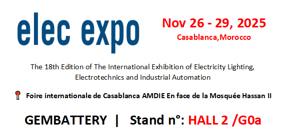 Rick's Cafe & Elec Expo, GEMBATTERY en Casablanca, Marruecos