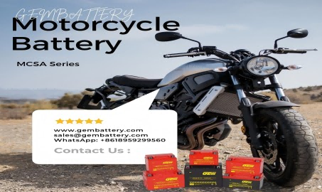 Guía de mantenimiento de baterías de motocicletas de la serie MCSA para entornos fríos