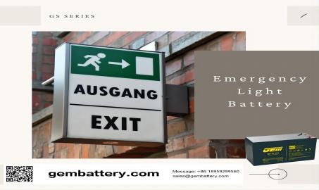 
     GEMBATTERY luz de emergencia protección de seguridad de batería, iluminando cada momento
    