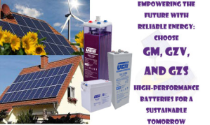 Una guía para la aplicación de baterías de plomo-ácido en los campos de la energía solar y eólica