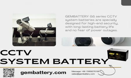 GEMBATTERY: Protegiendo la seguridad familiar y garantizando que el sistema de CCTV esté libre de preocupaciones ante cortes de energía.