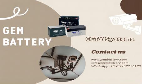 Cómo funciona el sistema de CCTV con GEM Battery