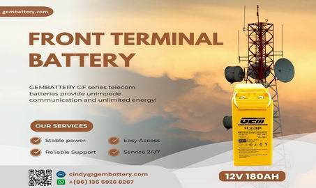 Front Terminal Lead-Acid Battery Series: The Energy Cornerstone for Stable Operation of Communication Equipment